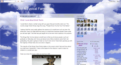 Desktop Screenshot of justatypicalfarmgirl.blogspot.com