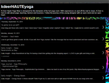 Tablet Screenshot of kdeerhauteyogawear.blogspot.com