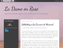 Tablet Screenshot of ladamenerose.blogspot.com