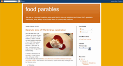 Desktop Screenshot of foodparables.blogspot.com