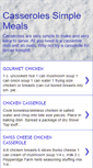 Mobile Screenshot of easycasseroles.blogspot.com