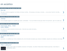 Tablet Screenshot of enacustico.blogspot.com