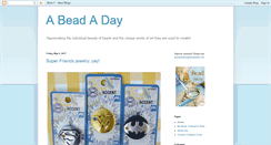Desktop Screenshot of abeadaday.blogspot.com