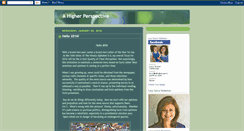 Desktop Screenshot of ahigherperspective.blogspot.com