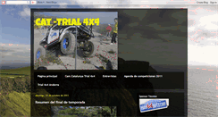 Desktop Screenshot of cattrial4x4.blogspot.com