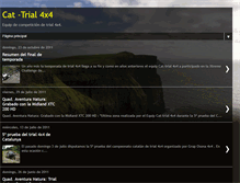 Tablet Screenshot of cattrial4x4.blogspot.com