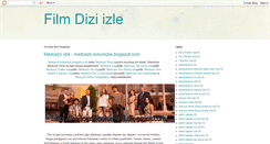 Desktop Screenshot of filmdiziizleyin.blogspot.com