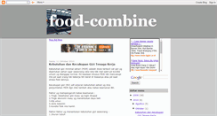 Desktop Screenshot of food-combine.blogspot.com
