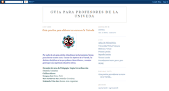 Desktop Screenshot of guiaparaprofesores.blogspot.com