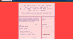 Desktop Screenshot of lospokemons.blogspot.com