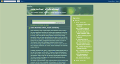 Desktop Screenshot of exmbaonline.blogspot.com