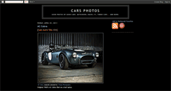 Desktop Screenshot of photocars.blogspot.com