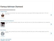 Tablet Screenshot of famouskohinoordiamond.blogspot.com