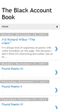Mobile Screenshot of blackaccountbook.blogspot.com