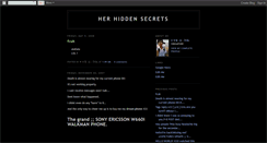 Desktop Screenshot of miss-secret-hhs.blogspot.com