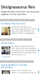 Mobile Screenshot of designasaurusrex.blogspot.com