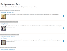 Tablet Screenshot of designasaurusrex.blogspot.com