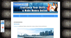 Desktop Screenshot of freelancerkoe.blogspot.com