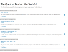 Tablet Screenshot of pendrax.blogspot.com