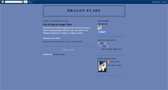 Desktop Screenshot of dragonflarenews.blogspot.com