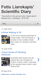 Mobile Screenshot of fotisliarokapis.blogspot.com