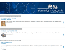 Tablet Screenshot of carpinteria-aluminio-barcelona.blogspot.com