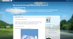 Desktop Screenshot of mikesmanufacturing.blogspot.com
