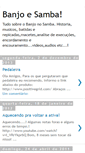 Mobile Screenshot of banjoesamba.blogspot.com