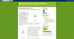 Desktop Screenshot of csudrama.blogspot.com