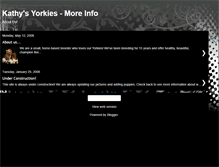 Tablet Screenshot of kyorkies4.blogspot.com