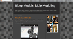 Desktop Screenshot of bleepmodels.blogspot.com