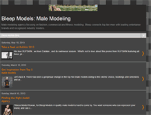 Tablet Screenshot of bleepmodels.blogspot.com