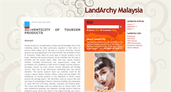 Desktop Screenshot of landarchymalaysia.blogspot.com