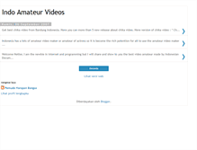 Tablet Screenshot of indo-amateur-video.blogspot.com