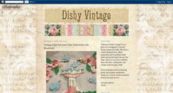 Desktop Screenshot of dishyvintage.blogspot.com