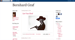 Desktop Screenshot of bernhardgraf.blogspot.com