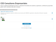 Tablet Screenshot of ceoconsultoresempresariales.blogspot.com