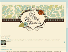 Tablet Screenshot of kraftykatie83.blogspot.com