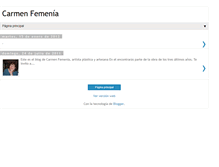 Tablet Screenshot of carmenfemenia.blogspot.com