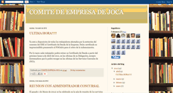 Desktop Screenshot of comiteempresajoca.blogspot.com