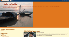 Desktop Screenshot of julita-in-india.blogspot.com