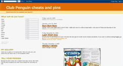 Desktop Screenshot of clubpenguincheatspins.blogspot.com