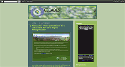 Desktop Screenshot of cecades2009utem.blogspot.com