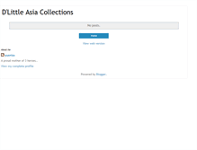 Tablet Screenshot of dlittleasiacollections.blogspot.com