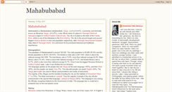 Desktop Screenshot of mahaboobaabaad.blogspot.com