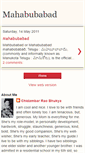 Mobile Screenshot of mahaboobaabaad.blogspot.com