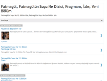 Tablet Screenshot of fatmagulunsucune-dizisini-izle.blogspot.com