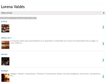 Tablet Screenshot of melorenavaldes.blogspot.com