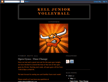 Tablet Screenshot of kelljrvolleyball.blogspot.com