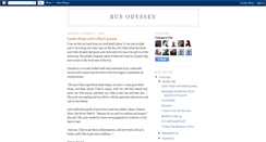 Desktop Screenshot of busodyssey.blogspot.com